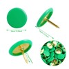 150 Pcs Green Push Pins Decorative Thumb Tacks Round Head