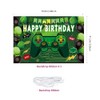 Happy Birthday Backdrop Banner Video Game Birthday Party Decorations Supplies