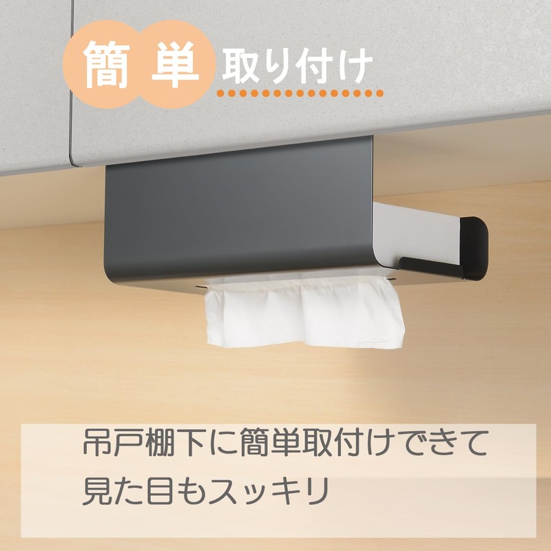 Leye Kitchen Box Hanger, Regular, White