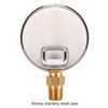 MEASUREMAN RV Water Pressure Regulator Replacement Gauge, 0-160psi, Lead-Free, Glycerin