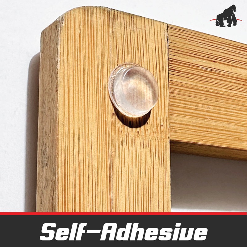 Self Adhesive Bumpers - 1/2” Diameter - 100 pcs -