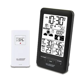 La Crosse Technology Weather Station with Moon Phases WS6210 Black