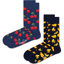 Happy Socks Unisex Crew Socks, darkblue
