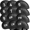 Golf Club Covers Irons Leather Value 12 Pcs, Golf Headcovers