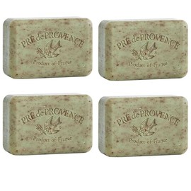 Pre de Provence 250g Soap Bar, Pack of 4 - Sage
