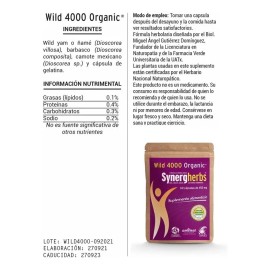 Ñame Silvestre Barbasco Wild Yam Camote 60 Cap