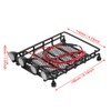 Roof Rack Luggage Carrier With LED Lights Round for Axial