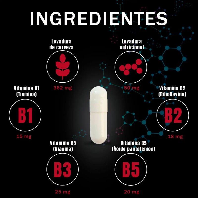 B Yeast Ultra Complejo B Con Selenio B1 B2 B3