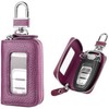 Funda para llave de coche, funda inteligente con gancho de