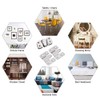 Flush Concealed Mount Bracket, Interlocking Photo Frame Hook, Heavy Duty