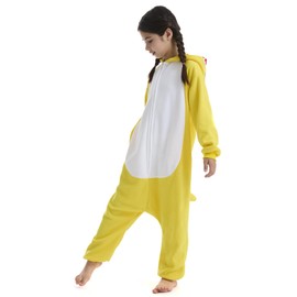 OGU' DEAL Boys' Girls' Shark Onesie Costumes Flannel Jumpsuits Soft Animal One Piece for Kids Holiday Birthday