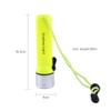 LED Diving Light Diving Light Flashlight 2000lm Waterproof Underwater Torch