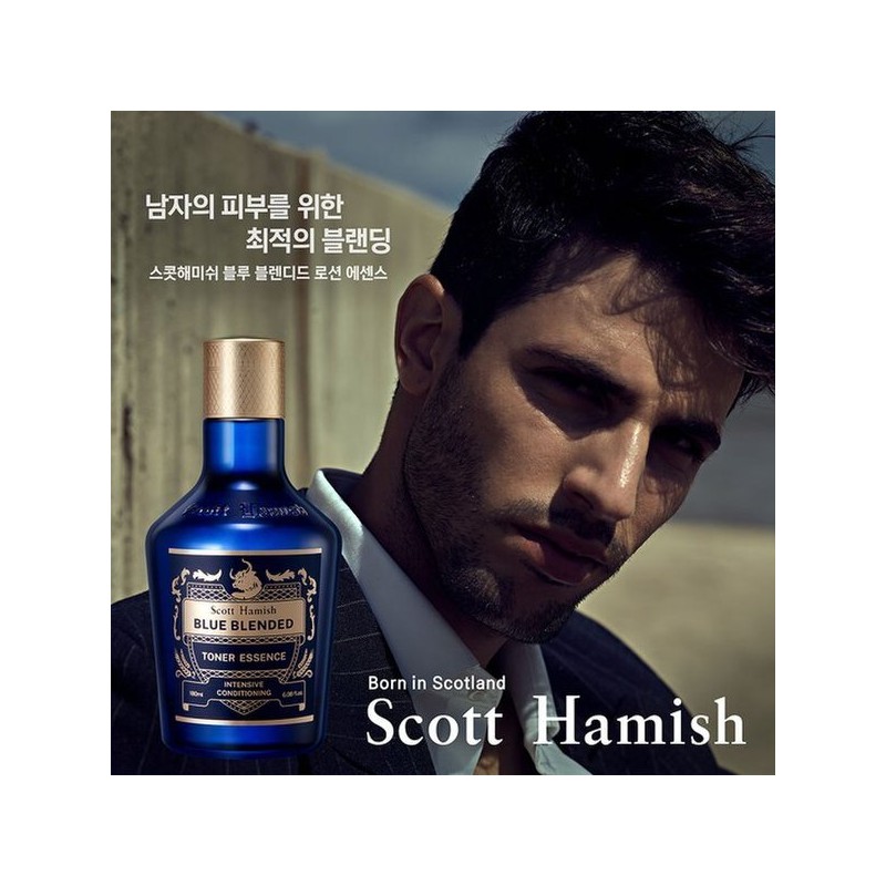 Scott Hammish 스콧해미쉬 블루 블렌디드 토너 에센스 180ml Scott Hammish