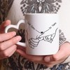 GRAZDesign Personalisierte Herz Tassen im 2er-Set – Romantisches Geschenk für