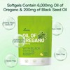 Aceite De Orégano Cápsula Blanda 6000mg 300 Cápsulas