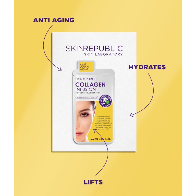Skin Republic Collagen Infusion Face Mask 25ml