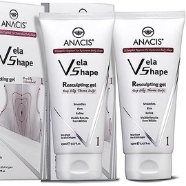 Crema anticelulítica reafirmante gel resculpante exclusivo tratamiento térmico para tonificar el cuerpo. Anacis – 2 unidades x 5 onzas
