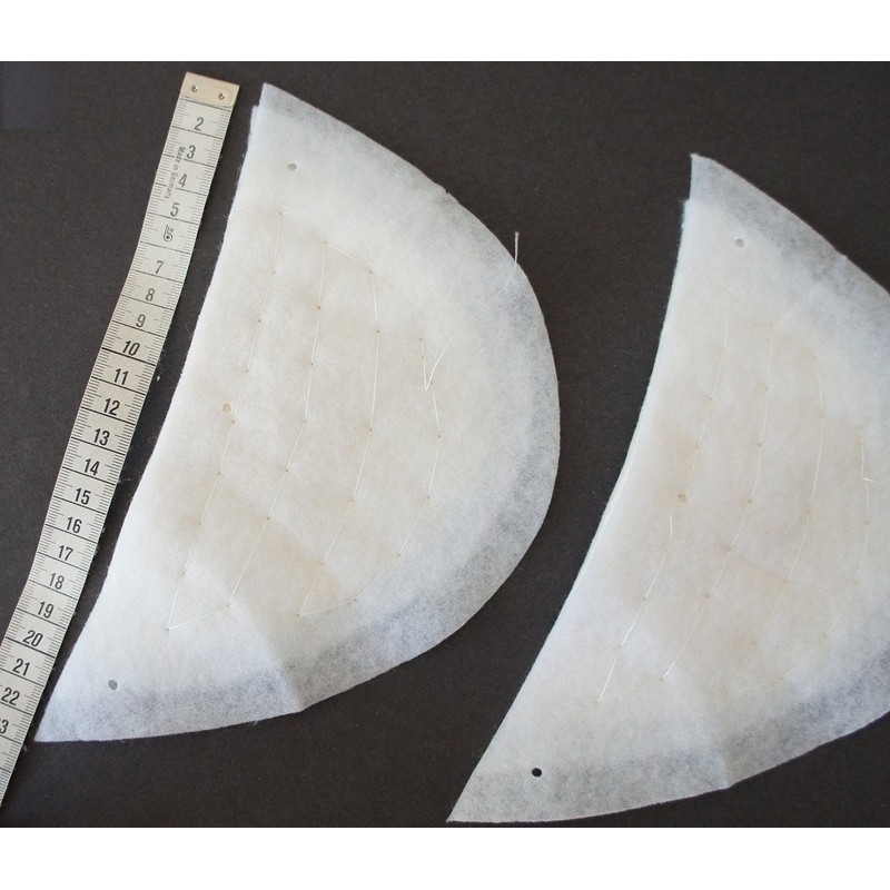 HAND ® NO.001 White Premium Thin Canvas 13mm Thickness Lined