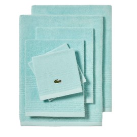 Lacoste Grand Slam 6-Piece Towel Set, Iced Aqua