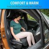 ZONETECH Car Travel Seat Cover Cushion - Premium Quality Classic