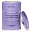 M&SENSE Lilac Blossom Soy Candles for Home Scented, 11.3oz 70