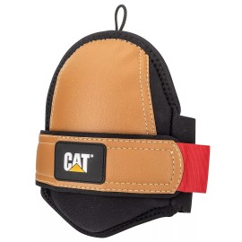 Cat Soft Non-Slip Knee Pads for Work, Synthetic Leather, Adjustable Strap Closur