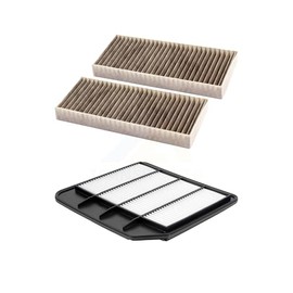 PUR 1x Air + 1x Cabin Filter (2 Total) Kit Replacement For 2017-2022 Nissan Armada Rectangular KFL-103141