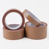JUNART 2 Roll Duct Tape Waterproof, 4cm x 10m Brown