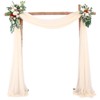 Wedding Arch Draping Fabric Black Backdrop Curtain Drape Easy to