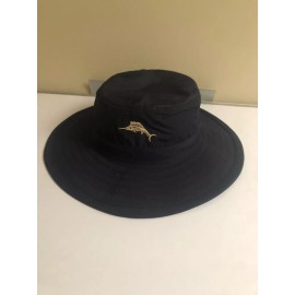 Tommy bahama sun hat upf 50+ wide brim packable with draw-string - s/m