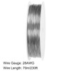 sourcing map 0.3 mm 28AWG Heating Resistance Wire Nichrome Cable