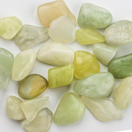 River Rocks 5 Lbs, 3/8 Inch Jade Pea Gravel, Rocks for Plants Indoor, Stones for Garden Landscaping, Vase Filler, Smooth Gravel Filler for Succulents, Cactus, Fish Tank and Vases