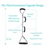 Adjustable Leg Lifter with Padded Handle, Multi-Loop Leg Lifter Strap,