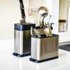 Mobengston stainless steel cutlery case kitchen cutlery holder, stainless steel
