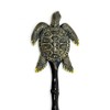 LX Hand Painted Back Scratcher Brown Sea Turtle 18"