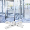360 Degree Door Hinge 2 Pieces Rotating Door Hinge Stainless