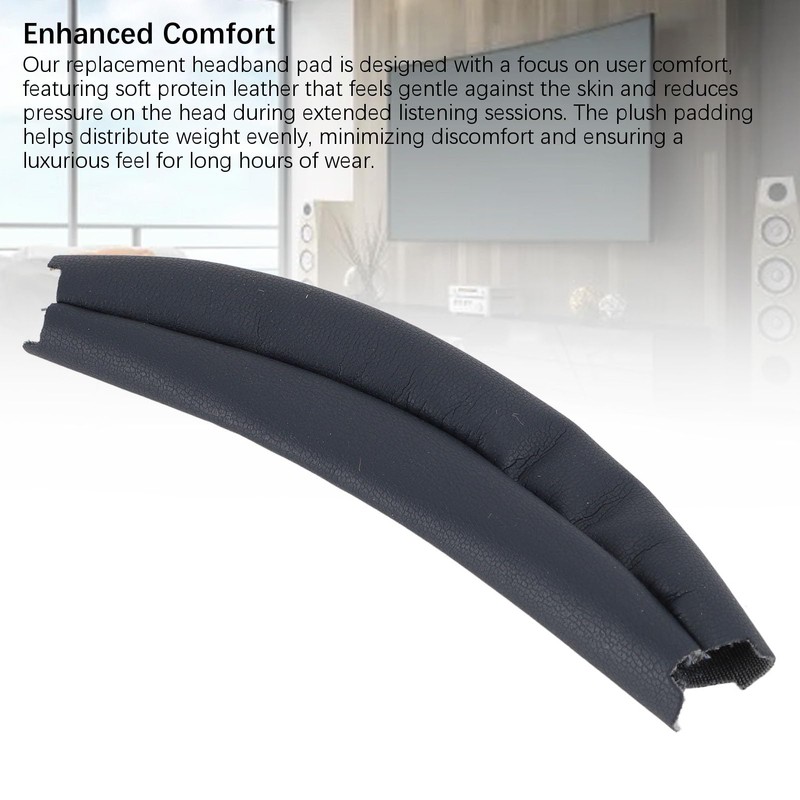 Replacement Headphones Headband for WH-XB910N Headphones, Protein Leather Headband Cushion,