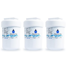 3-Pack Replacement for General Electric GSHF5KGXBCWW Refrigerator Water Filter - Compatible with General Electric MWF, MWFP Fridge Water Filter Cartridge