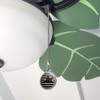 GRAPHICS & MORE Black Cat in Window Ceiling Fan and
