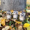 Objectz Three Small Hedgehogs - See Nothing Say - Decoration