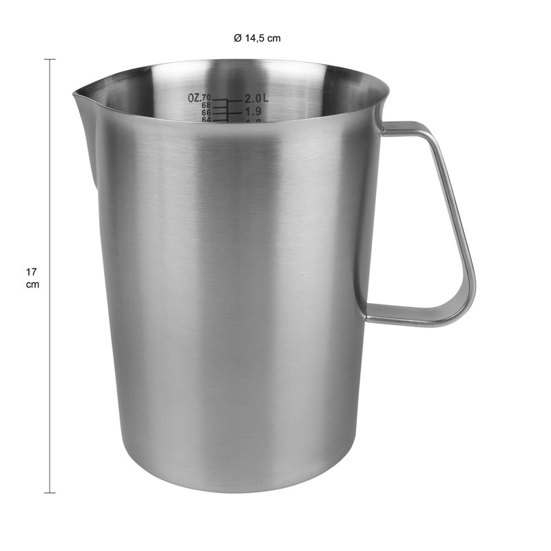 Krumble Measuring Cup with Pouring Spout, Measuring Cup for Cooking