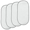 PandaEar 4 Pack Waterproof Changing Pad Liners, Baby Diaper Changing