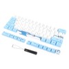 73PCs Sublimation Keycaps PBT Mechanical Keyboard Accessory PC Parts with