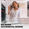 Oven Rack Shields Extra Long 22 Inch, 2 Pack Heat