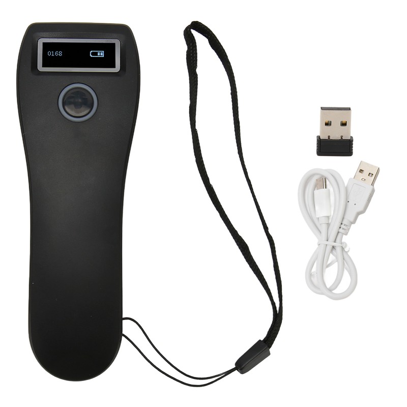 Handheld Barcode Scanner 2.4G Or BT Voice Prompt 120FPS 900K