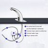 Touchless Bathroom Sink Faucet，Automatic Motion Sensor Faucets with 1 Hole