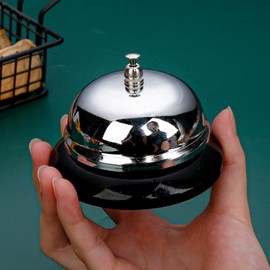 QFYFGYT Stainless Steel Bell for Serving bar Bell for Serving Kitchen Bell for Serving bar Bell (Trumpet)