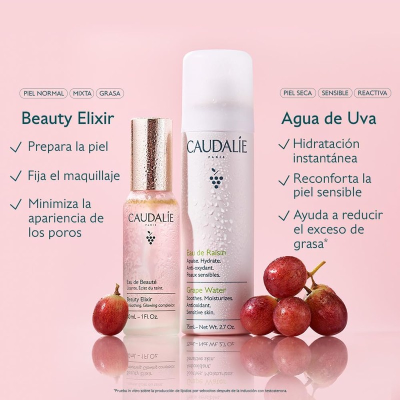 Caudalie Agua de Uva Bruma Facial, 75 mL