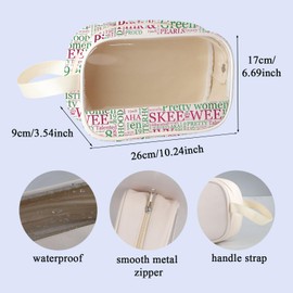 Greek Sorority Pink and Green Sisterhood Gift Sorority Sister Cosmetic Bag Bestie Gift Makeup Zipper Pouch (j15 mb UK)