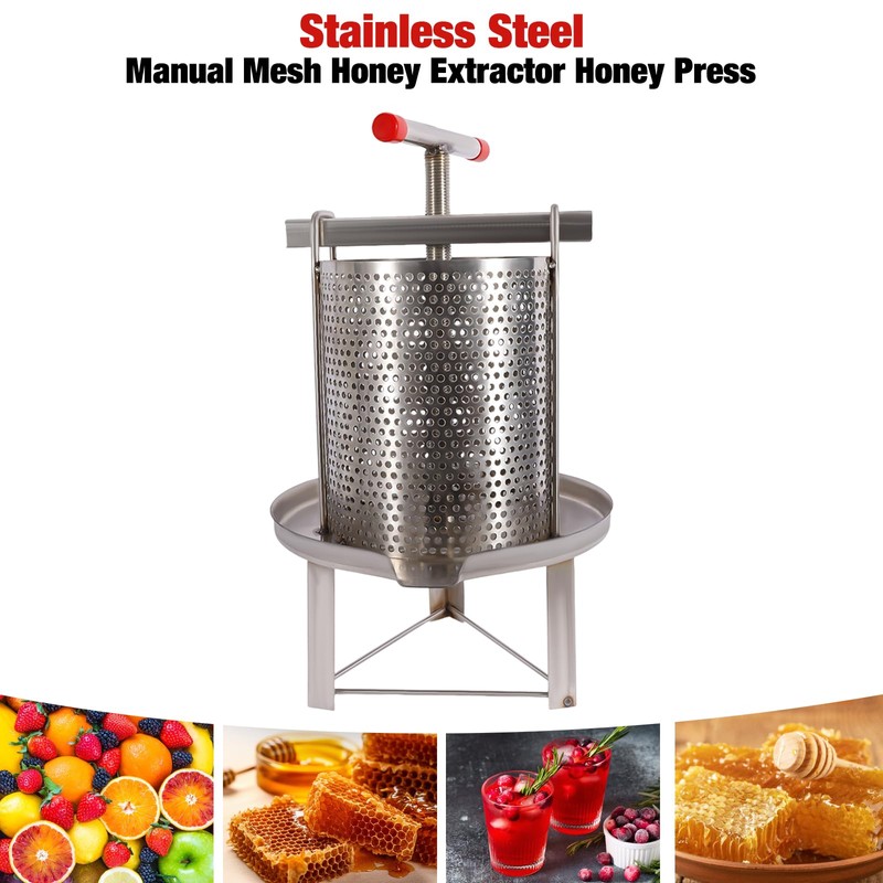 BANEBONE Mesh Honey Press Machine Household Manual Honey Press Wax